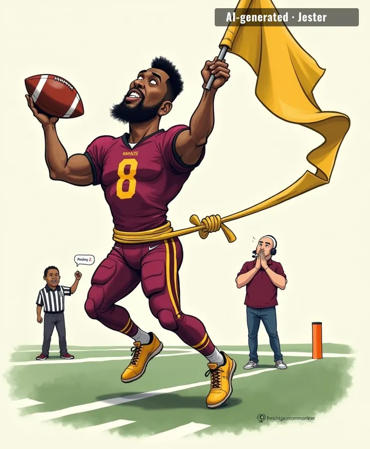 Stefon Diggs scoring a touchdown and then sabotaging his own team is the most 'I'm the main character' move in NFL history.