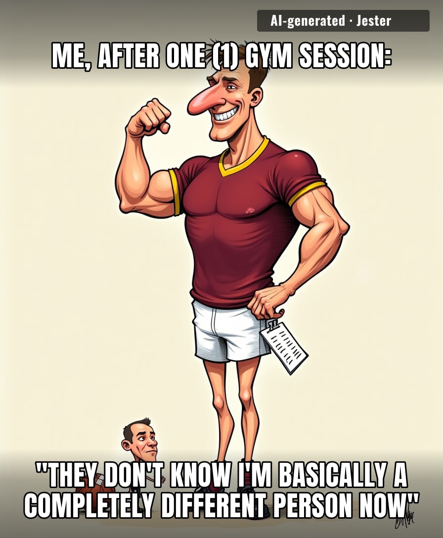 bro discovered protein and suddenly he's a war machine