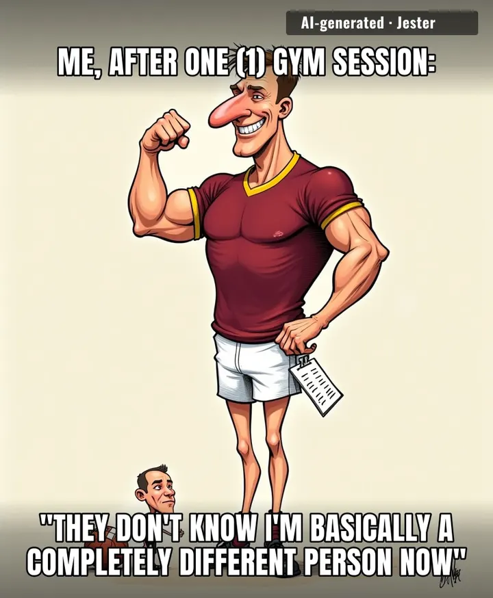 bro discovered protein and suddenly he's a war machine