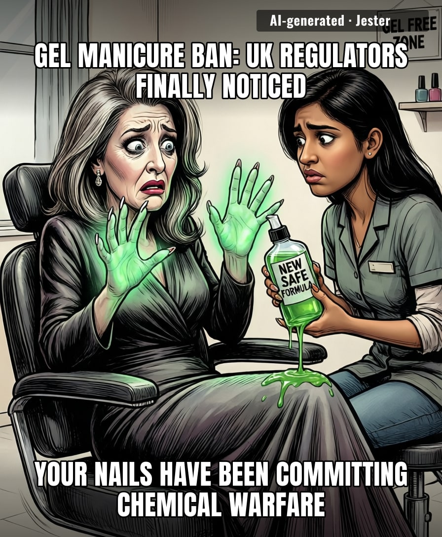 Finally, a ban that makes my bank account feel safe from my nail salon.