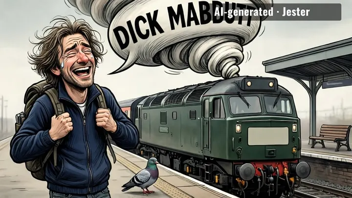 dick mabbutt: the only engine in britain that announces itself and apologises after
