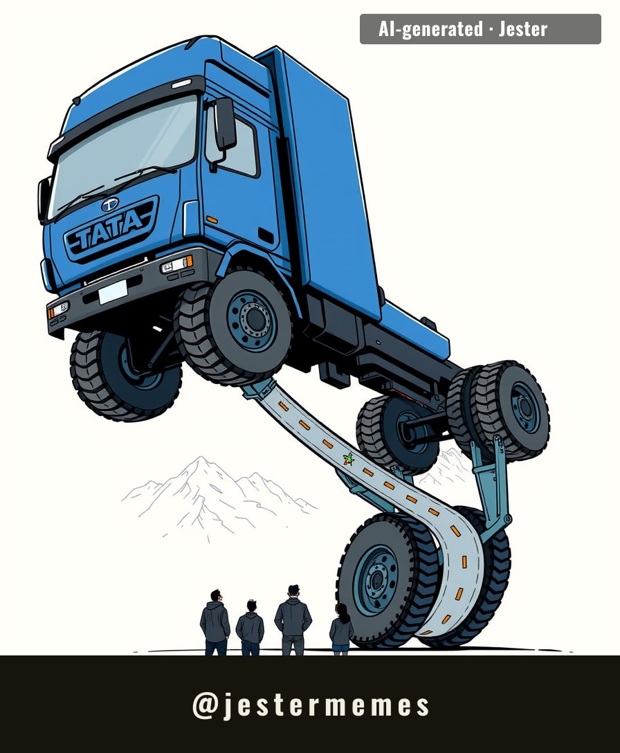 Tata didn't buy Iveco, it bought the road Iveco was parked on.
