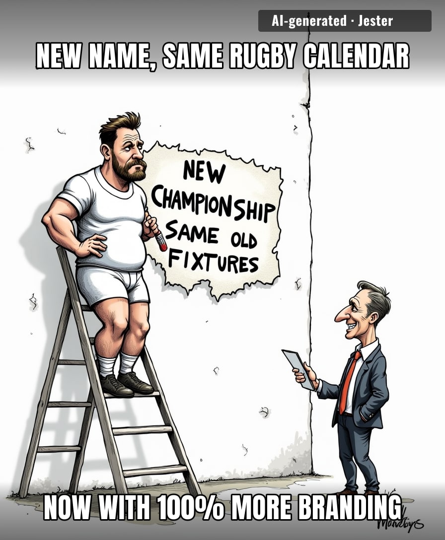 We really rebranded the same six-pack of matches as a 'Nations Championship' just to see if we'd notice the subscription fee increase.