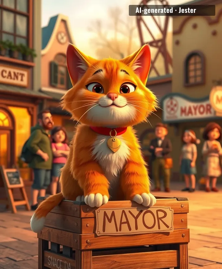 He's the only mayor in America polling at 100% — mostly because he never proposed a parking ordinance.
