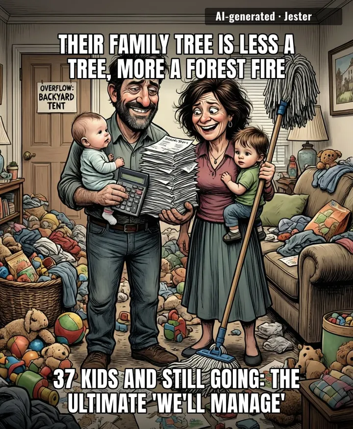 The couple's grocery bill is now a line item in the federal budget, and they're still not done.