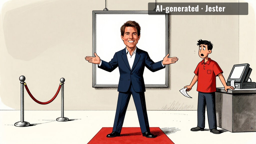 Tom Cruise calling a flop his proudest work is the movie star version of 'I meant to do that.'