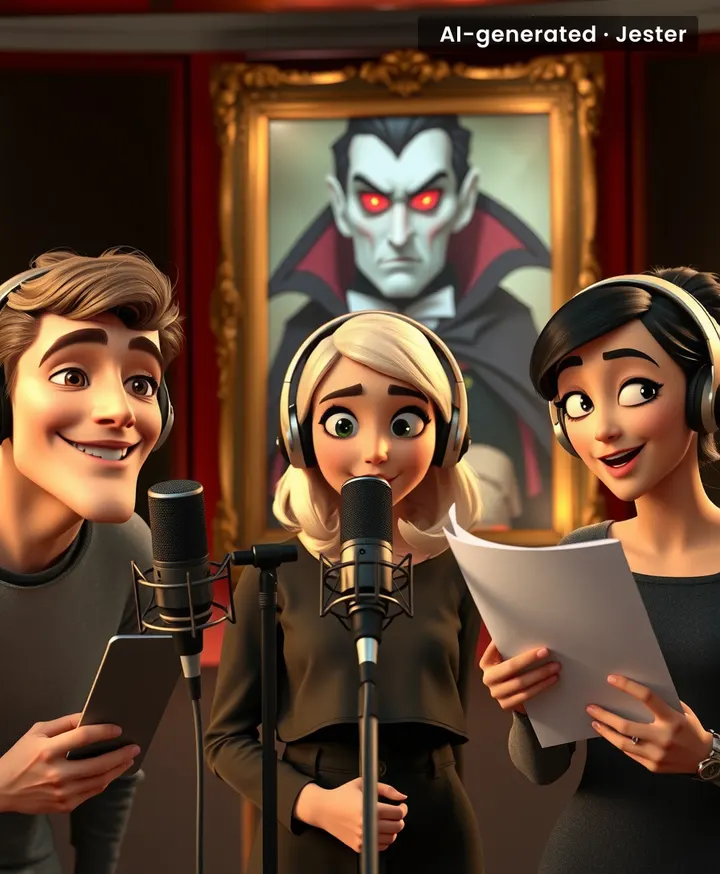 Audible's Dracula: the only horror where the scariest thing is that it's a radio play with Instagram models.