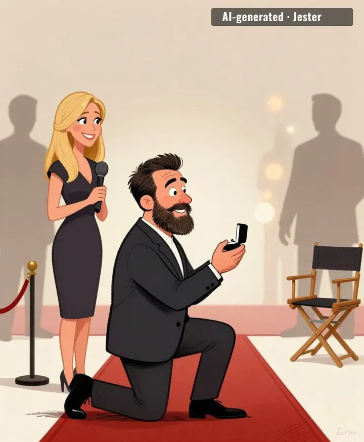 nobody confirmed the proposal because it happened during a commercial break.