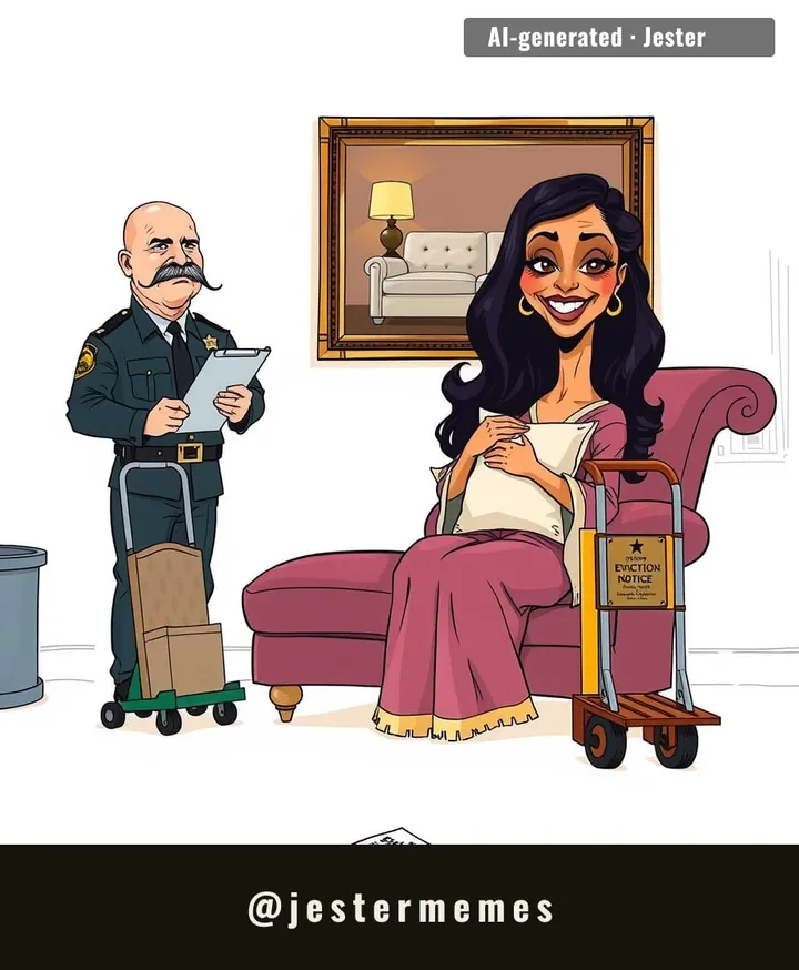 jail time? for furniture? that's not a sentence, that's a plot twist.