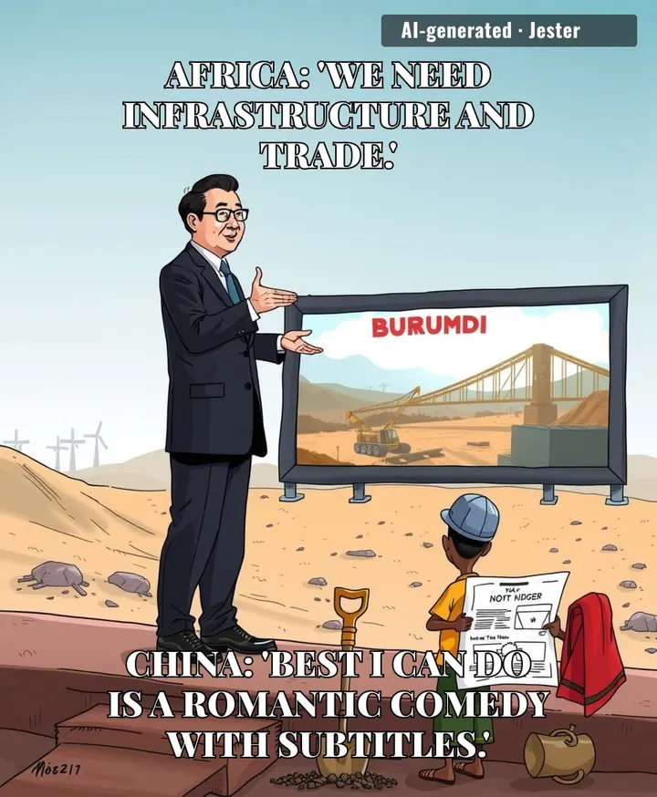 Imagine thinking a subtitled rom-com is the cure for a continent-wide trade deficit.