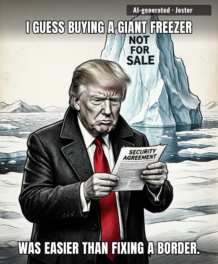 Trump really walked into the store looking for a country and left with a security agreement he’ll probably lose in the couch cushions.