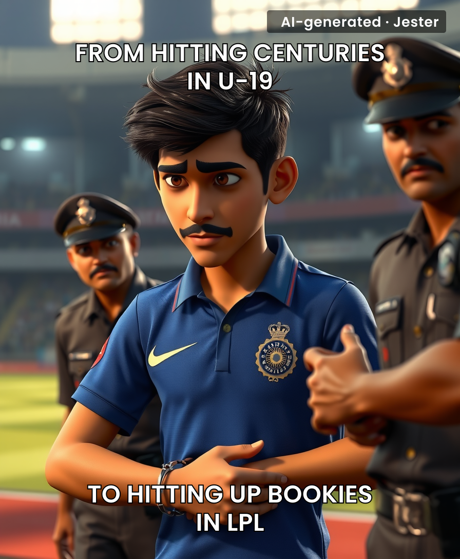 Arrested for bribery? A real 'play-to-pay' career arc.