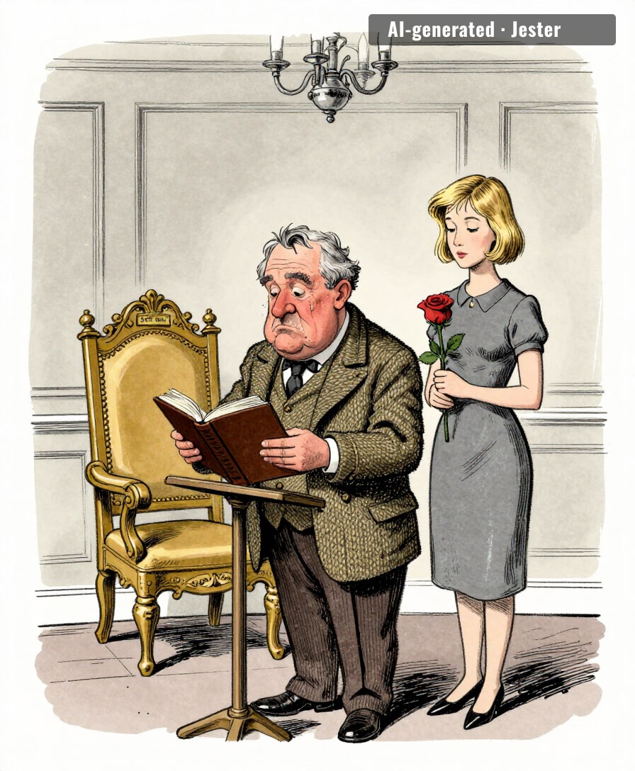 the monarchy: a job with no exit interview.