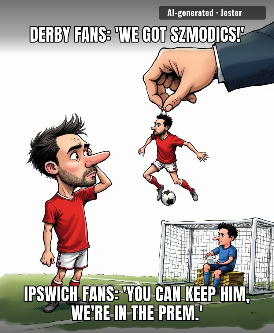Ipswich loaning out players is just their way of saying 'we're too good for you' — like a rich mate donating his old trainers.
