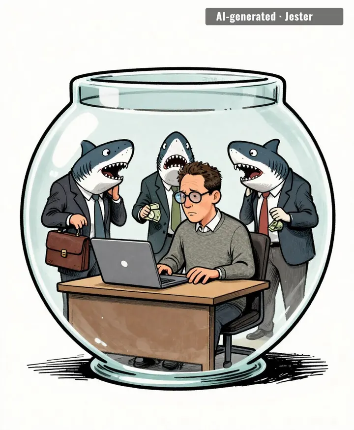 Anthropic's safety plan: keep the sharks outside the bowl until the money's in.