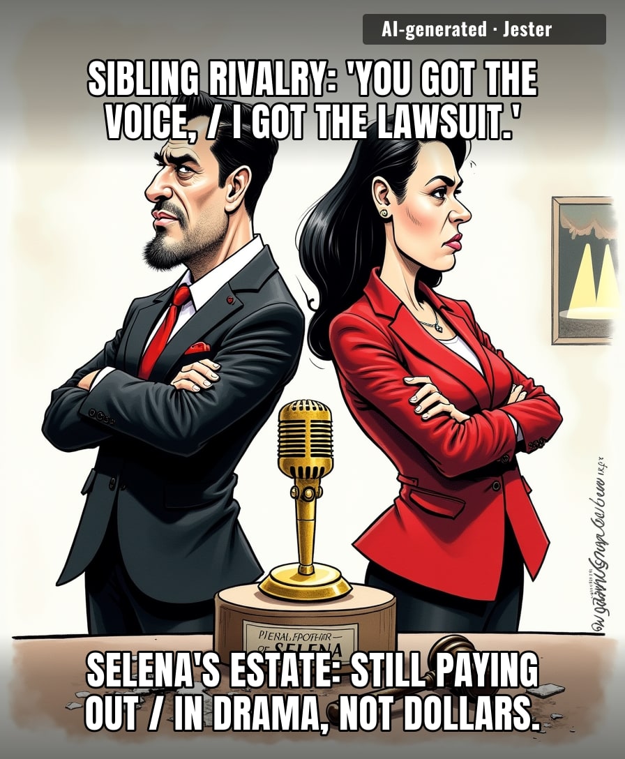 Nothing says 'family values' like suing your brother over the rights to a dead sister's name.