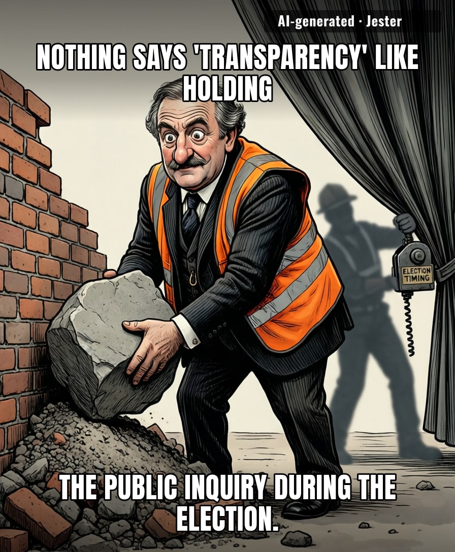 leaving no stone unturned except for the ones with bikies under them