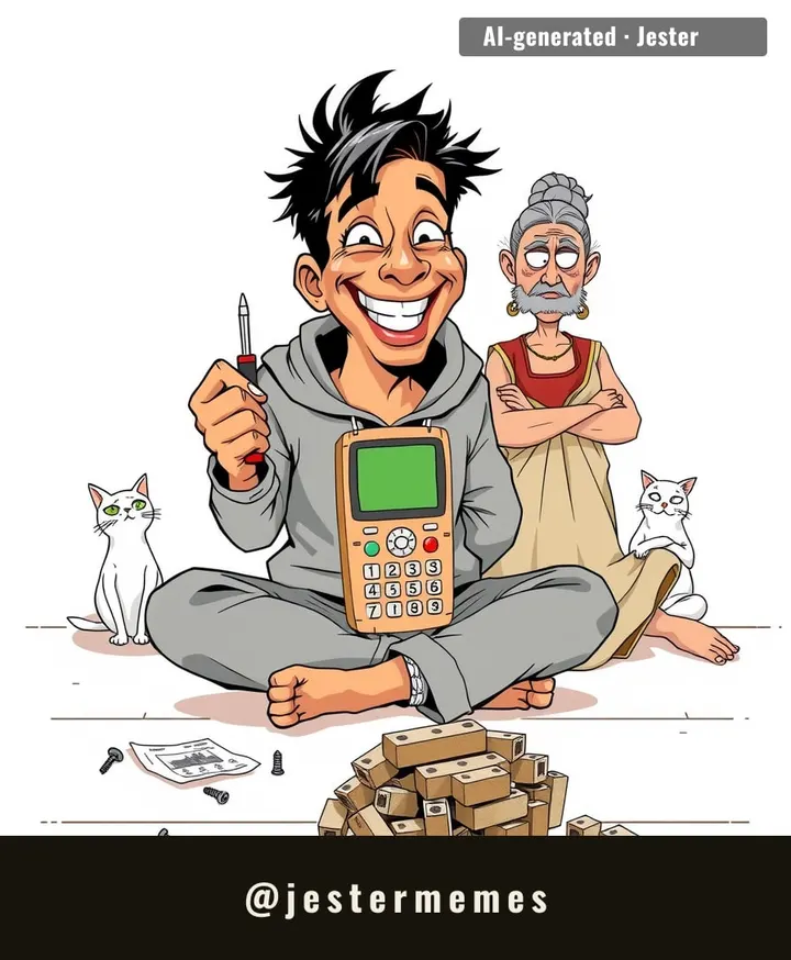 inventing the flip phone to escape the smartphone.