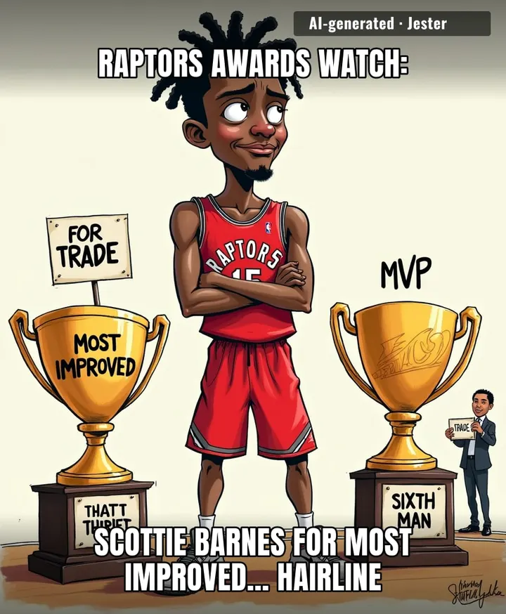 The Raptors' best shot at an award this year is whoever wins 'Most Likely to Be Traded by February.'