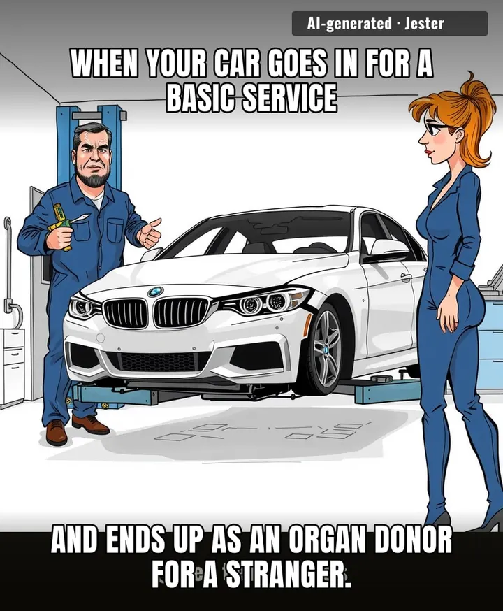Kia really took the 'parts and labor' bill to a whole new level of theft.