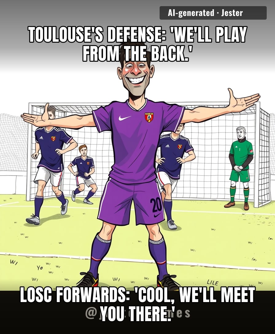 Toulouse's back line is so welcoming it should hand out brochures at the halfway line.