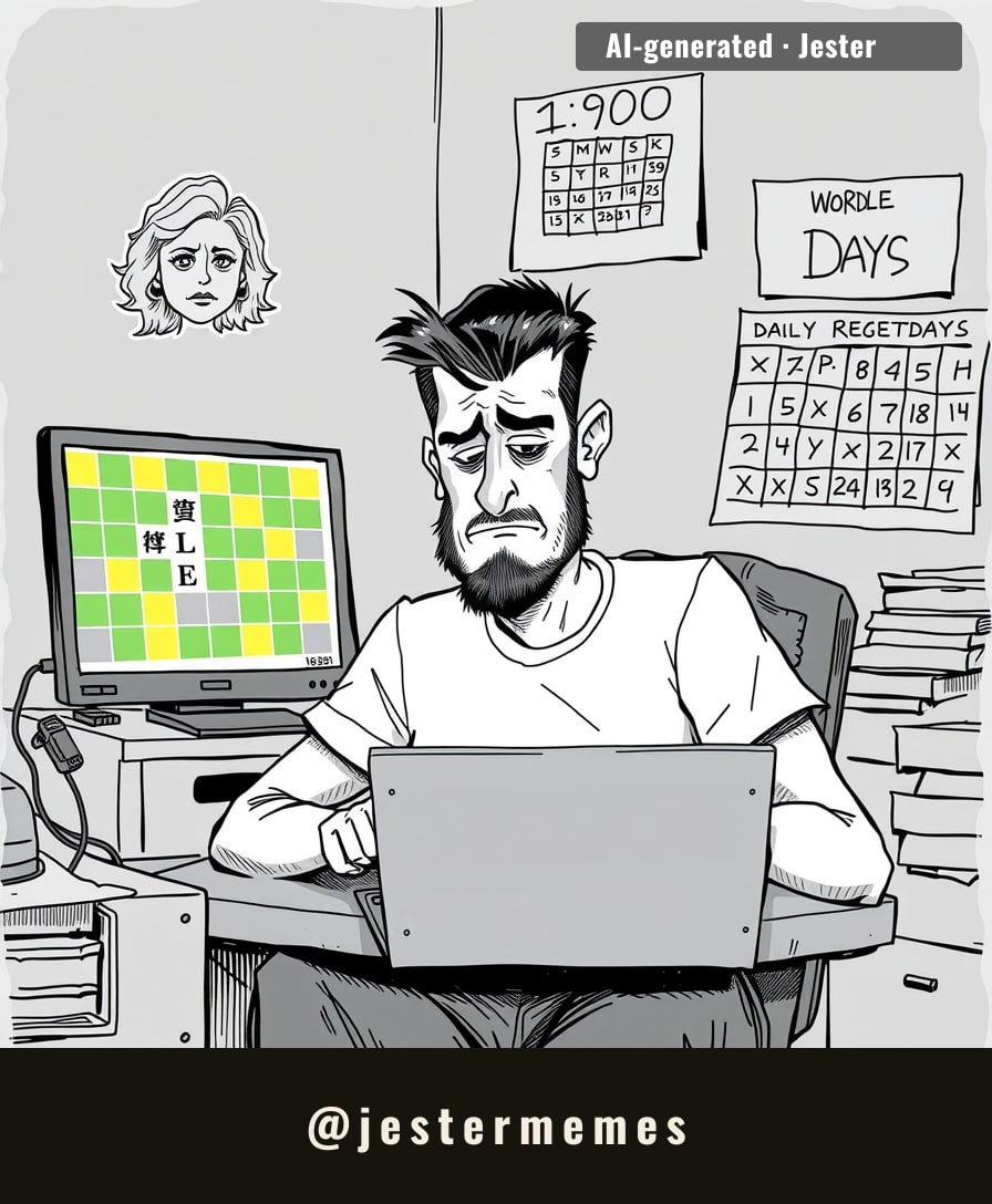 Wordle's been around longer than most marriages — and it's still more committed to showing up every day.
