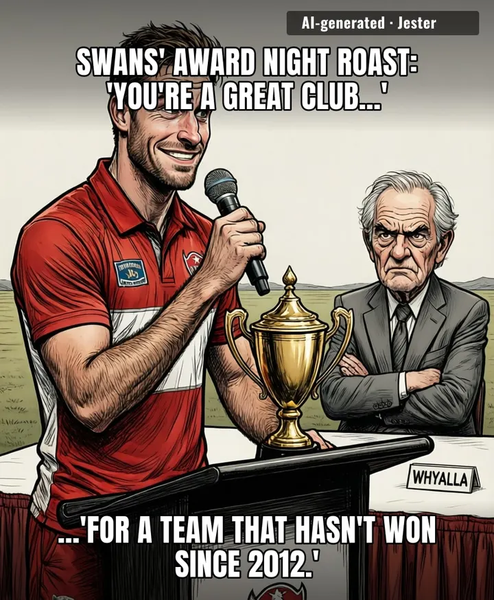 Sydney Swans' PR team is now drafting an apology for every thought they've ever had.