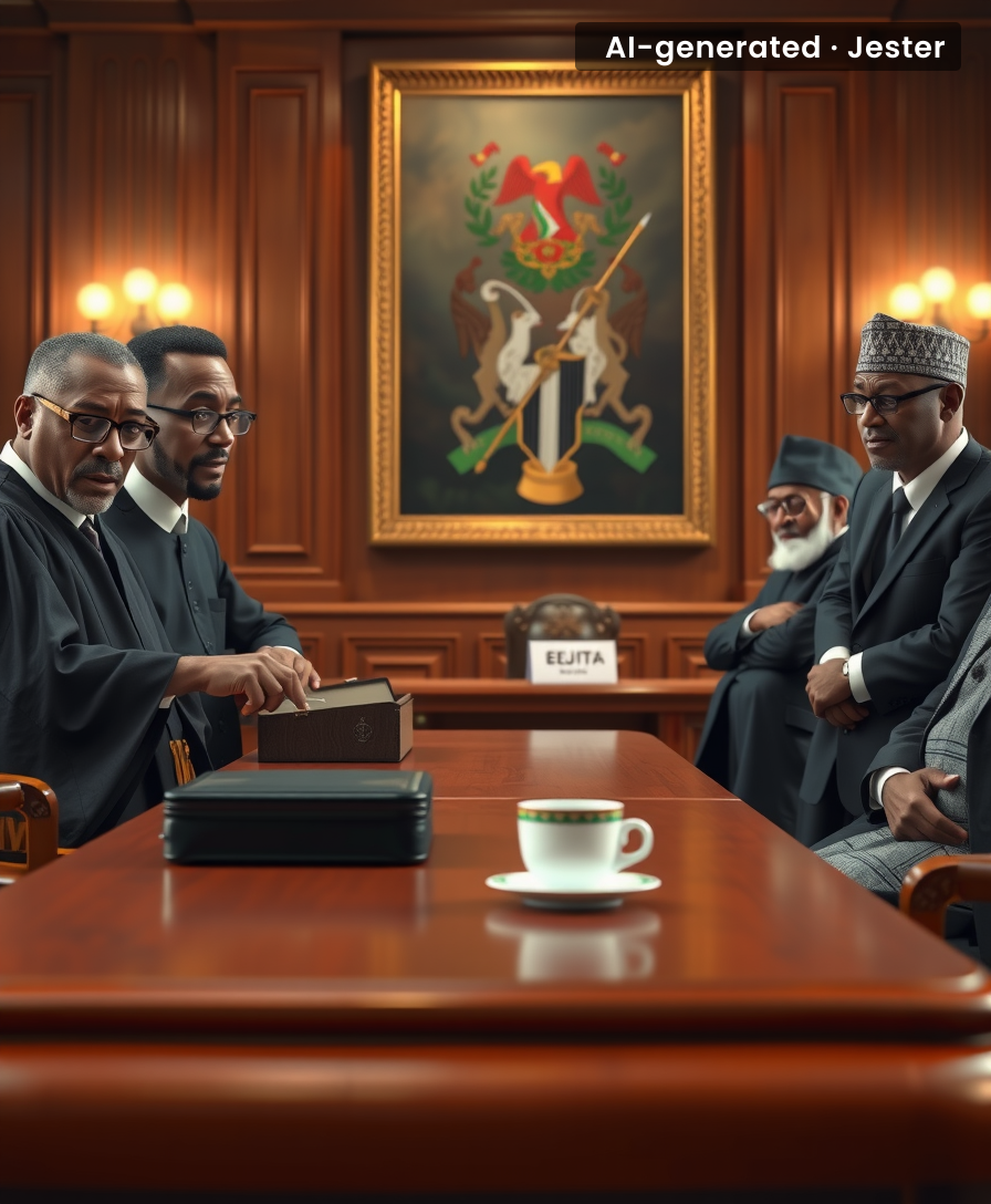 The only thing more elusive than the N1.35 billion is the defence lawyer.