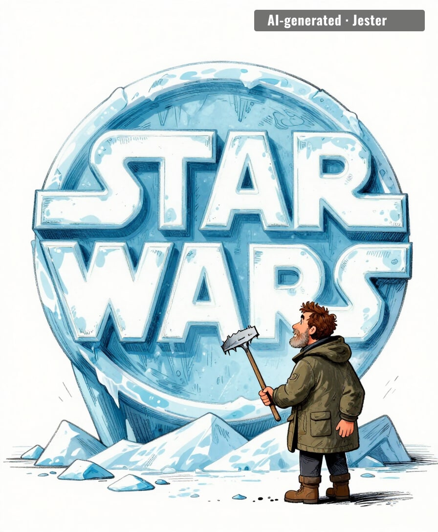 Kathleen Kennedy said it was 'still somewhat alive.' It's a glacier now.