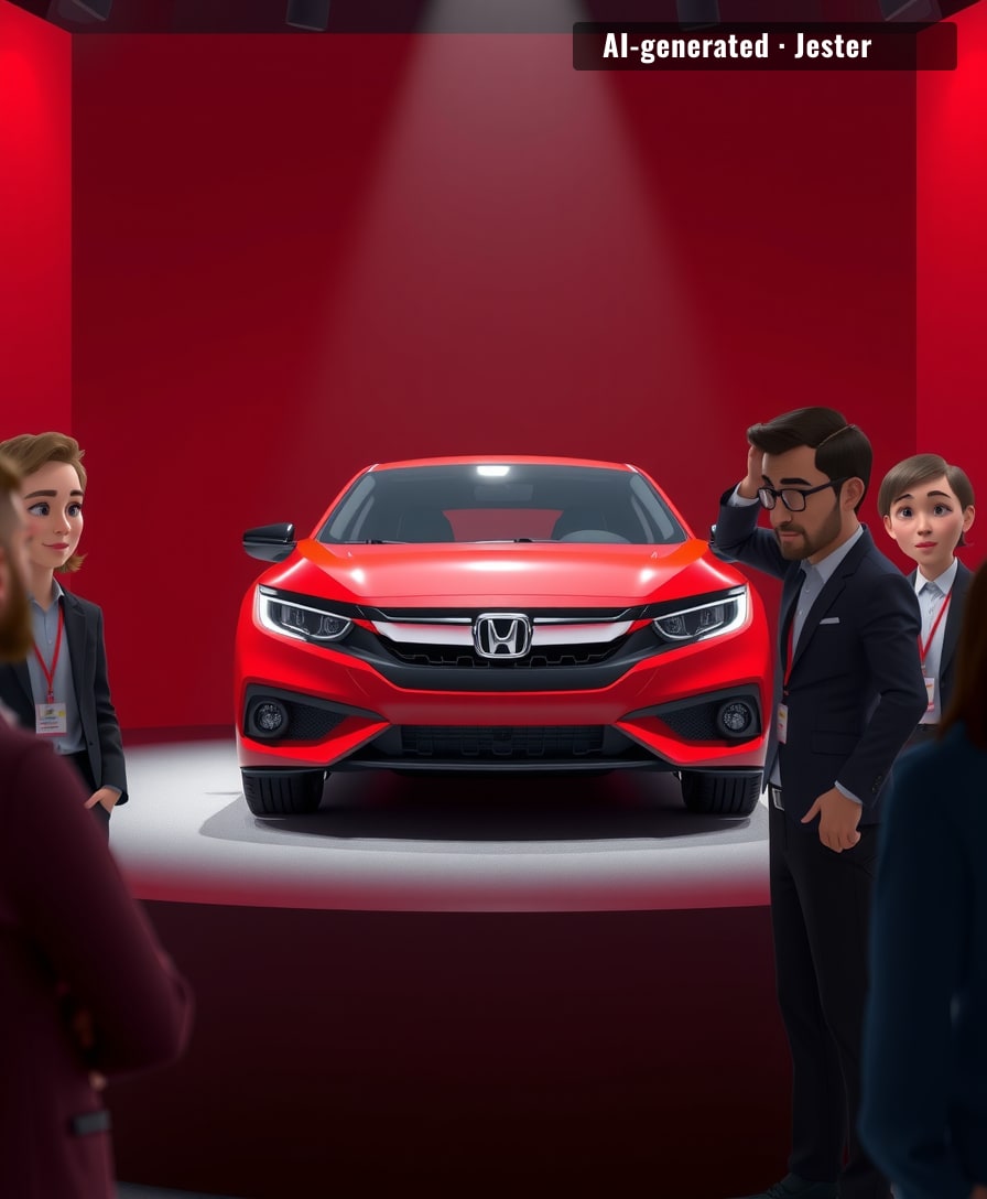 Honda's new 'statement' SUV says 'I'm a car' in the most boring font possible.