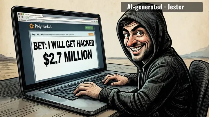 the only winning bet on Polymarket this week was the hacker's