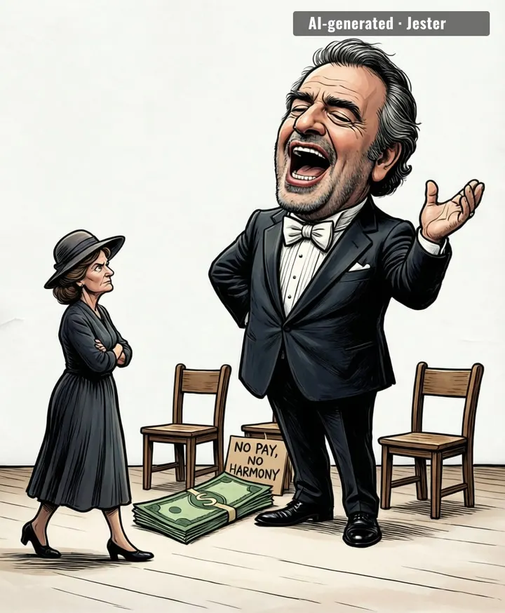 choirs: we work for exposure, bocelli works for a fee.