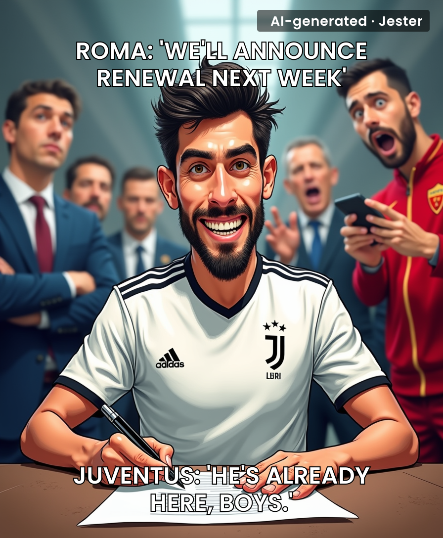Roma's transfer strategy: negotiate for weeks, lose to a lunch break.