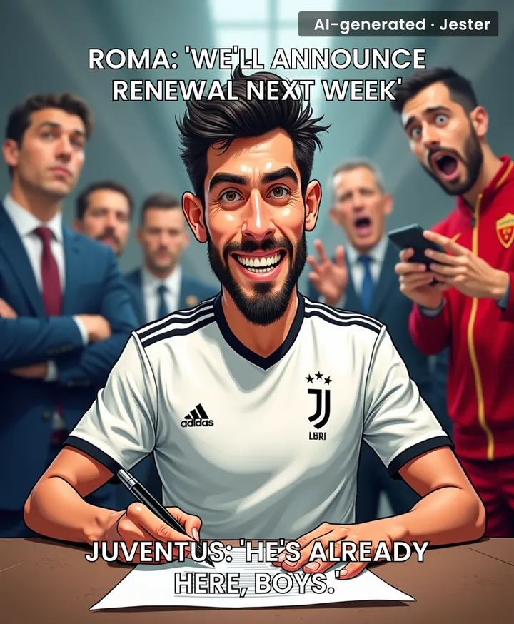 Roma's transfer strategy: negotiate for weeks, lose to a lunch break.