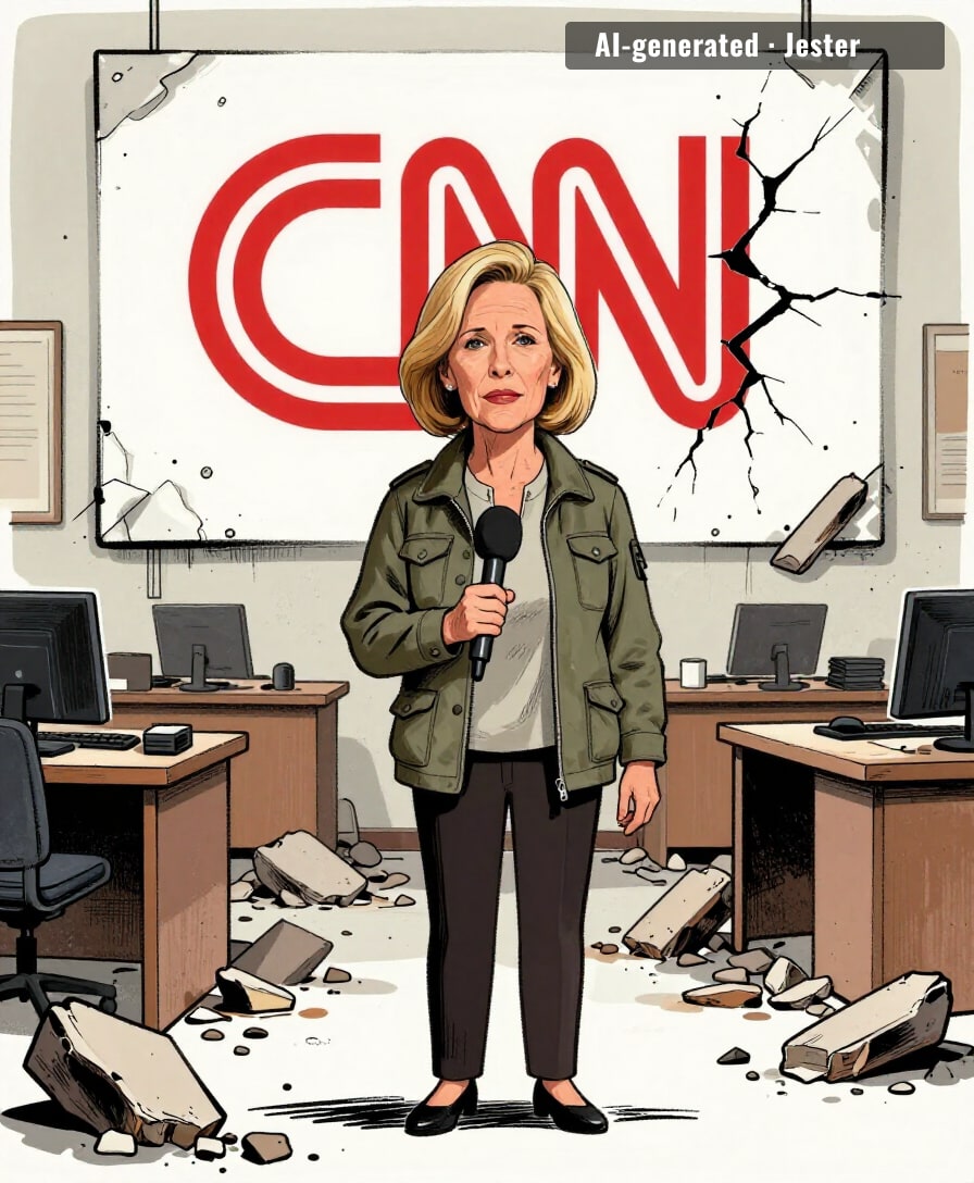 she's covered every war except the one in her own newsroom.