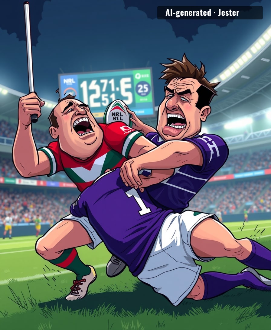 NRL: where the scoreboard needs just as many medics as the players.