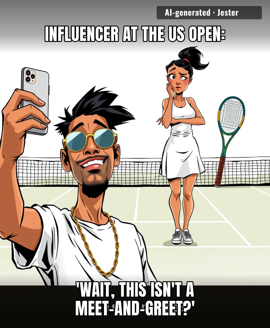 The only thing tougher than the court is the comedown from realizing 20,000 people didn't come to watch you.