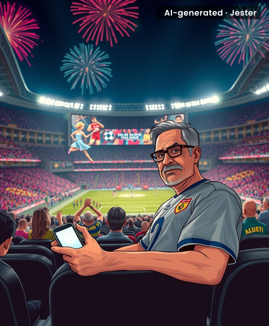 The closing ceremony's biggest accomplishment was making the World Cup final seem like the opening act.