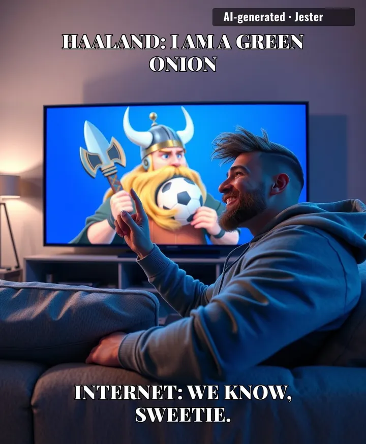 Somewhere, a green onion is feeling seen.