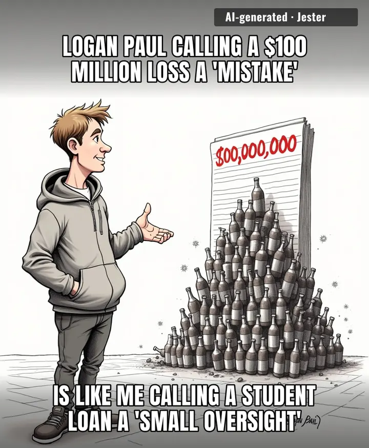 Imagine being so rich that your catastrophic financial collapse is just an 'oopsie' that fits on a Forbes headline instead of a living room floor.