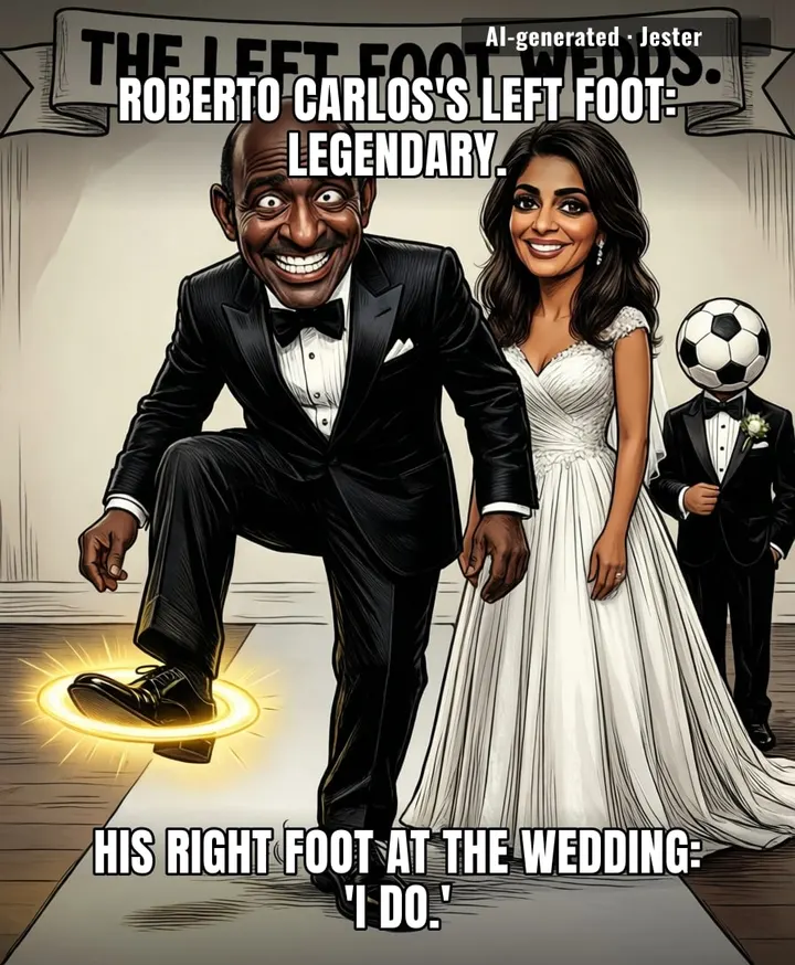 Somewhere, a left-footed man just felt a sudden surge of hope.