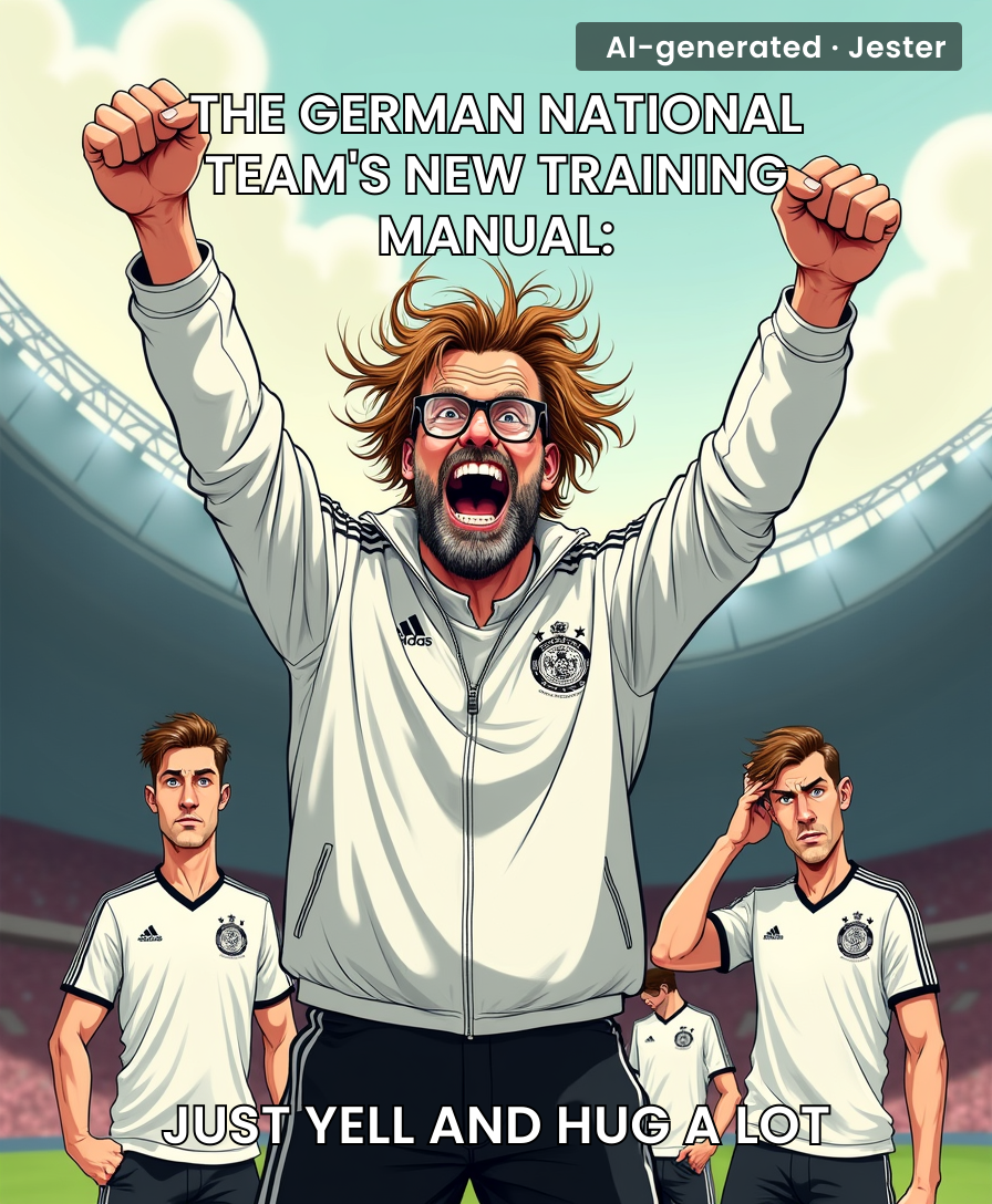 German football is about to go from 'Ordnung' to 'Kopfschmerz' in record time.