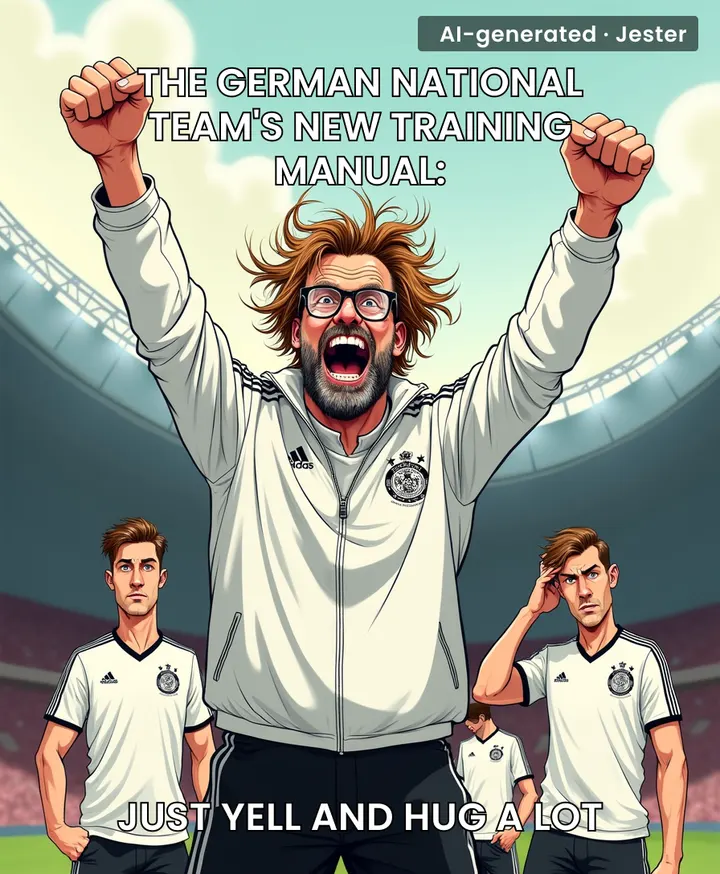 German football is about to go from 'Ordnung' to 'Kopfschmerz' in record time.