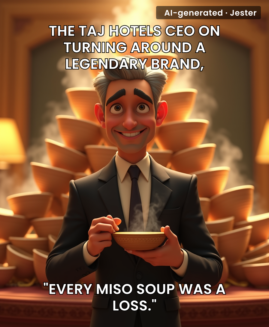Guess you could say some things at the Taj just weren't simmering right.