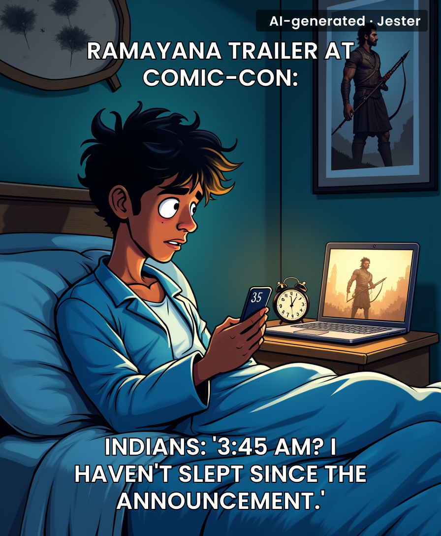 Waking up at 3:45 AM for a trailer? That's not fandom, that's bhakti.