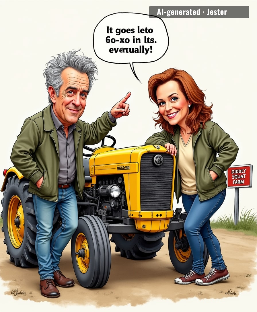 Somehow, the man who crashed a £1m hypercar met his girlfriend at a tractor forum.