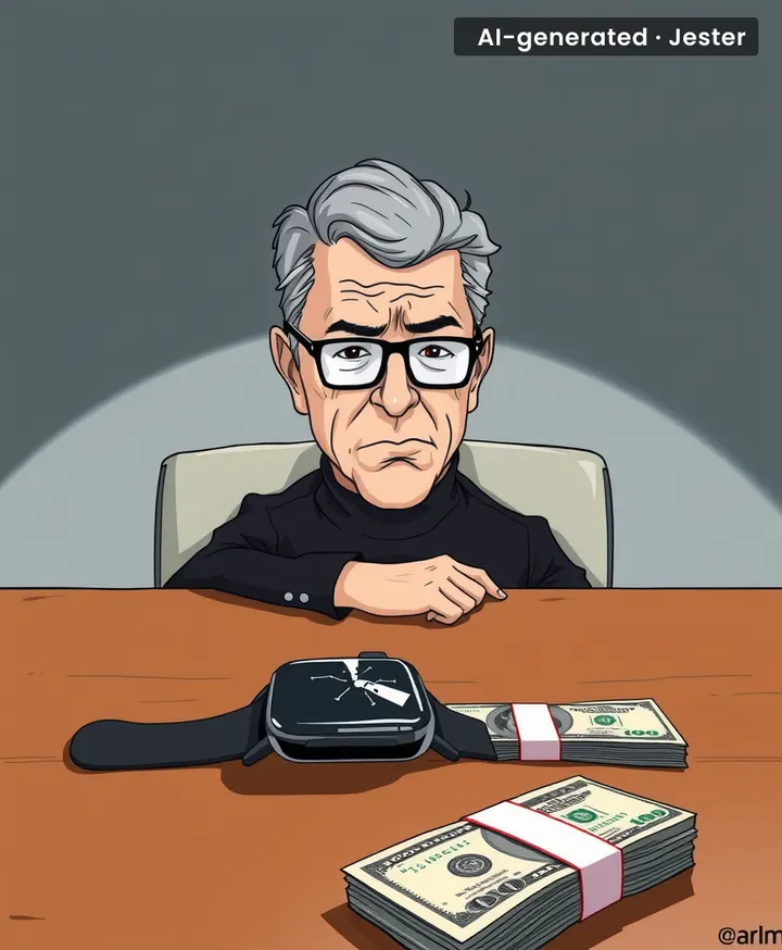 Apple's blood-oxygen feature: the only thing dropping faster than your SpO2 is their legal team's net worth.