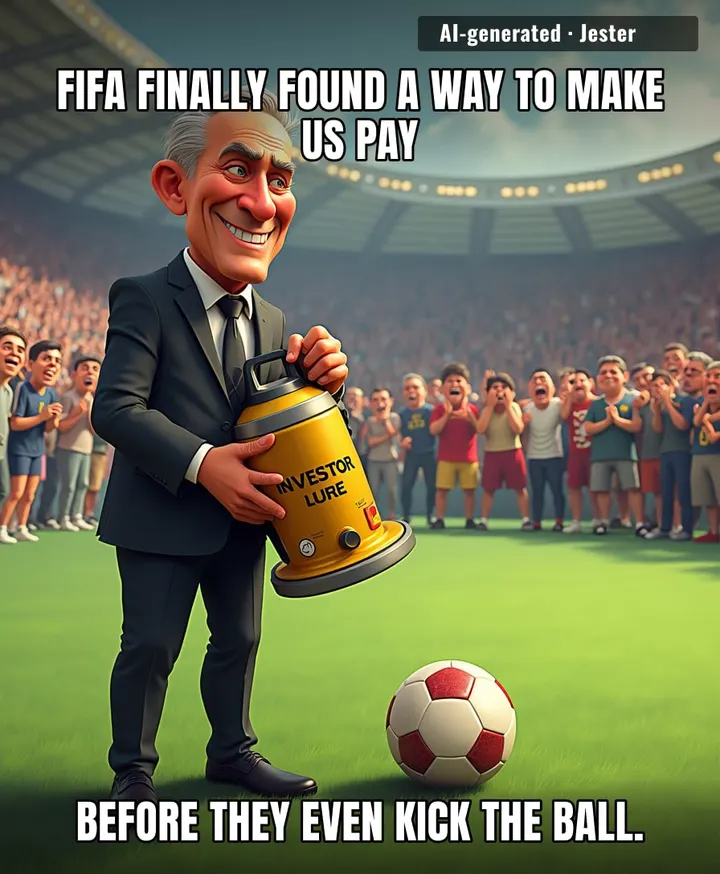 Twenty billion dollars just to make sure the grass is perfectly trimmed for the next round of bribery.