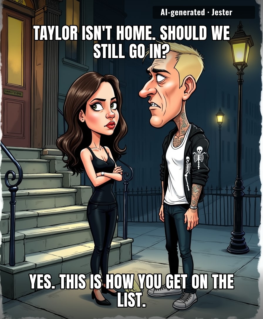 Two people who met at a wedding are now the plot of a movie nobody greenlit.