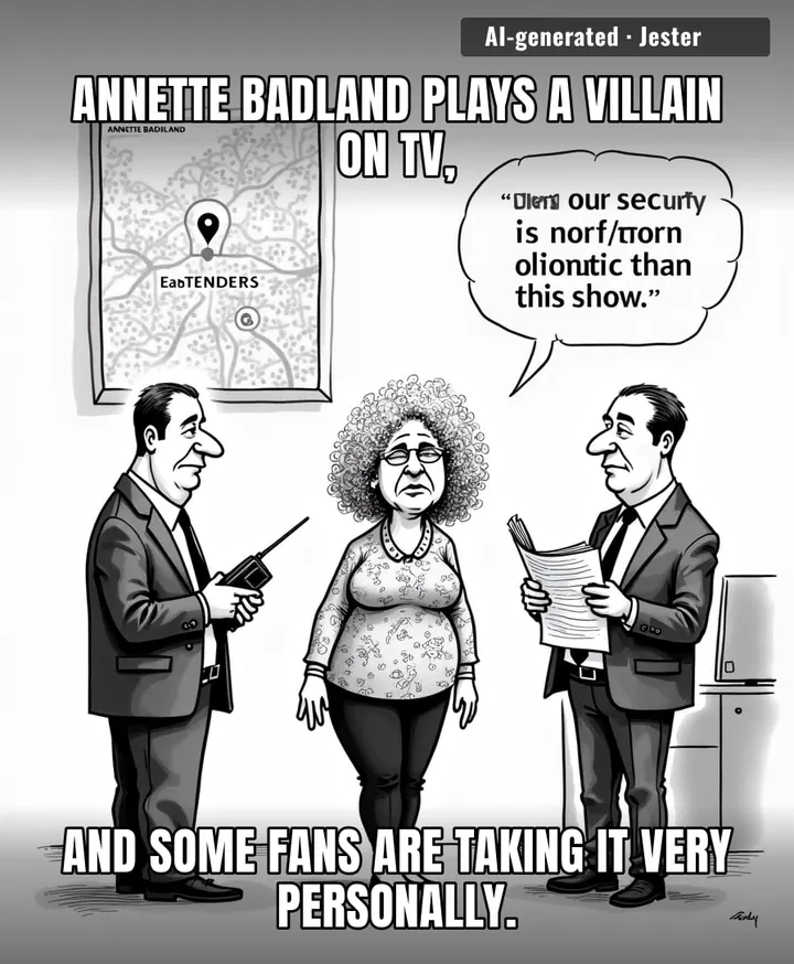 Annette Badland's death threats: the ultimate compliment to an actor — and the ultimate headache for BBC security.